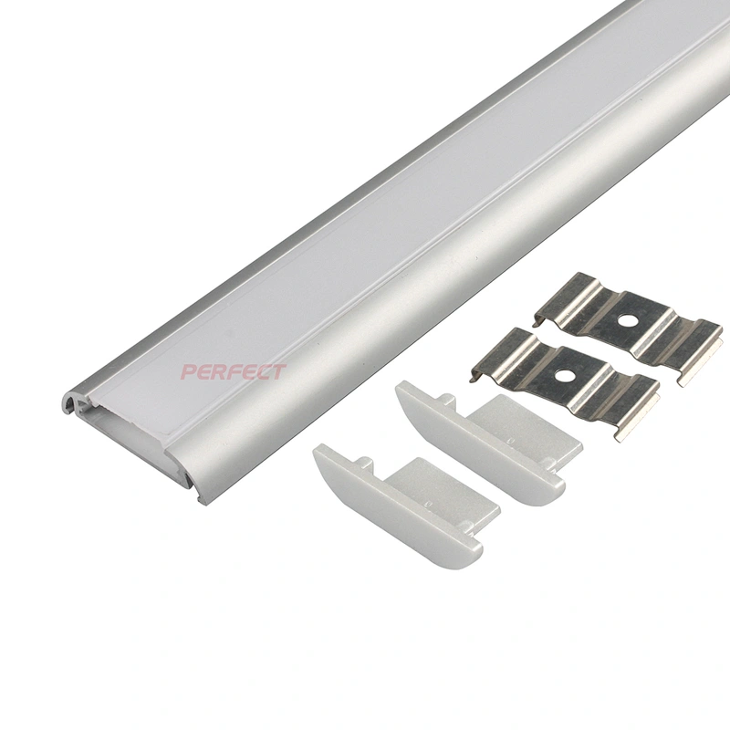 Flexible Led Alu Profile Aluminum For Cabinet,Led Plastic Extrusion Strip Led Profile Recessed Linear Light Bar