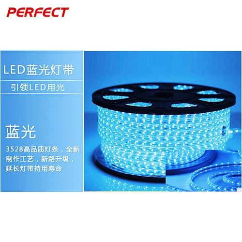 High quality warm white 50m/roll smd2835 220V led strip light with ce rohs
