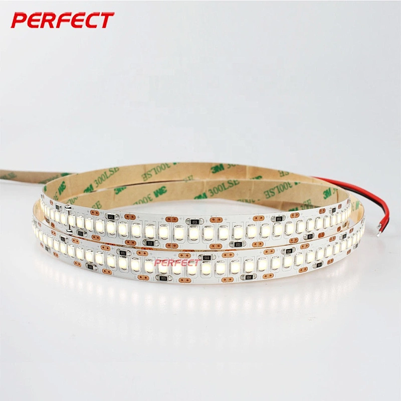 Super Bright 24 Volt 240 leds/m Warm White SMD 2835 LED Strip Lighting