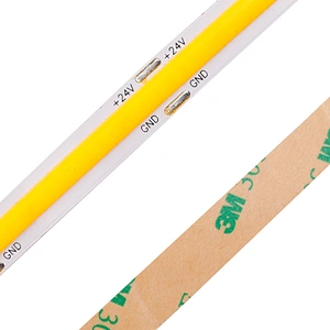 High Brightness No Dots DC24V 480 LEDs Flexible cri90 COB LED Strip Light