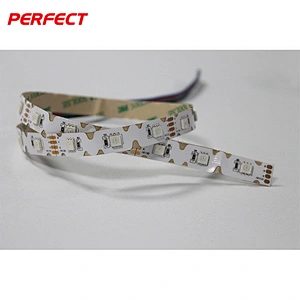 12V LED snake light 42leds/m multi-angle lateral bending zig zag LED strip smd 5050 rgb