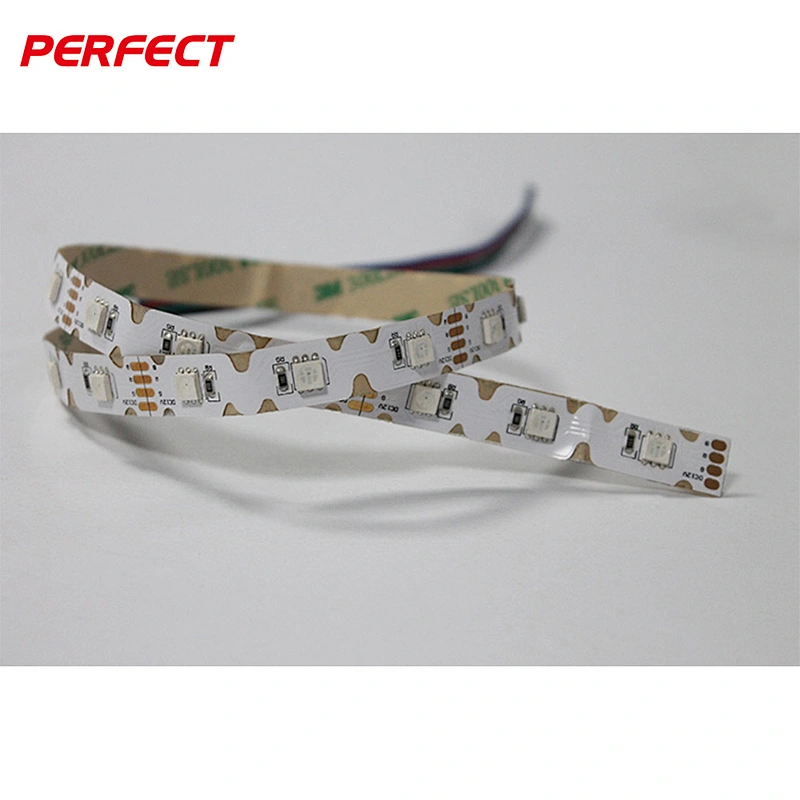12V LED snake light 42leds/m multi-angle lateral bending zig zag LED strip smd 5050 rgb