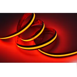 New Design 2020 Dot Free LED Strip Light 24V RGB COB LED Strip IP65 Waterproof for Decoration