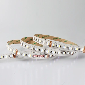 High Density Custom SMD 5050 RGBW 3000K 4 in 1 DC 24V Dimmable LED Light Strips