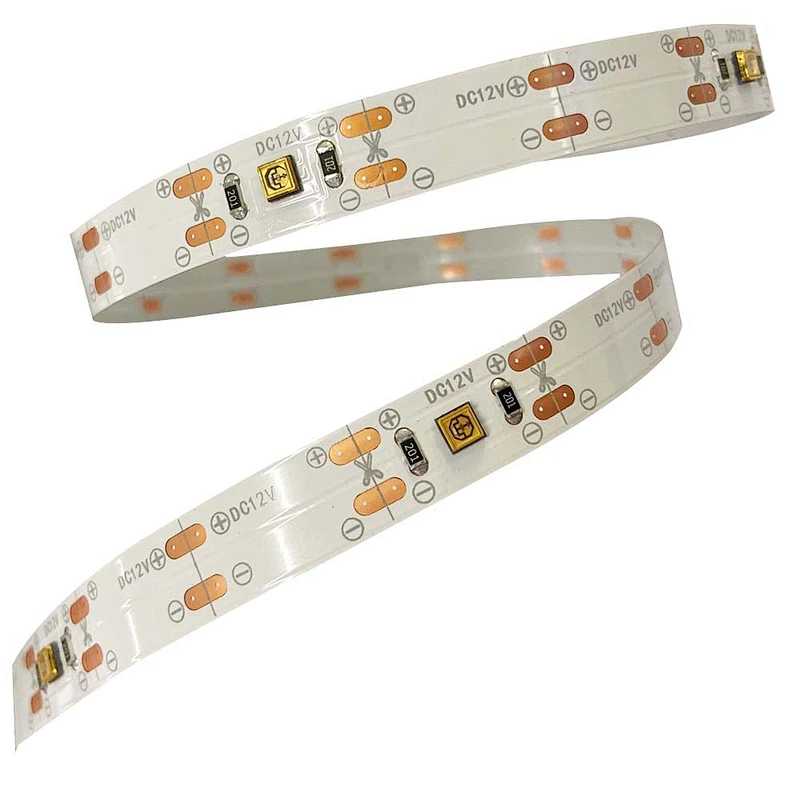 Dimmable UV-C Light Strip 5m Ultraviolet Sterlizer UVA UVC 3535 LED Strip Light 265nm