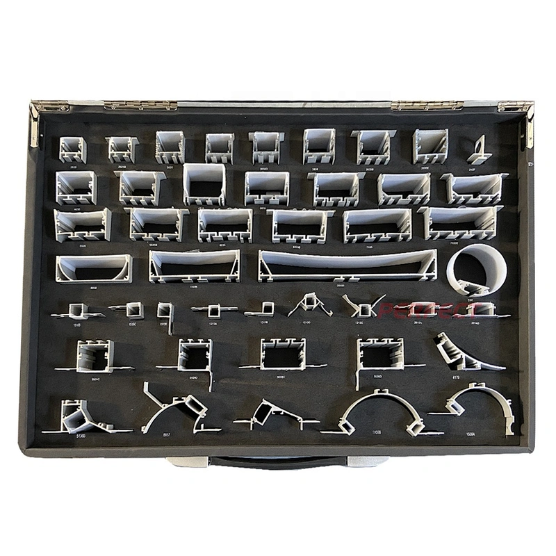 Hot selling sample of all Aluminum LED profile made in china