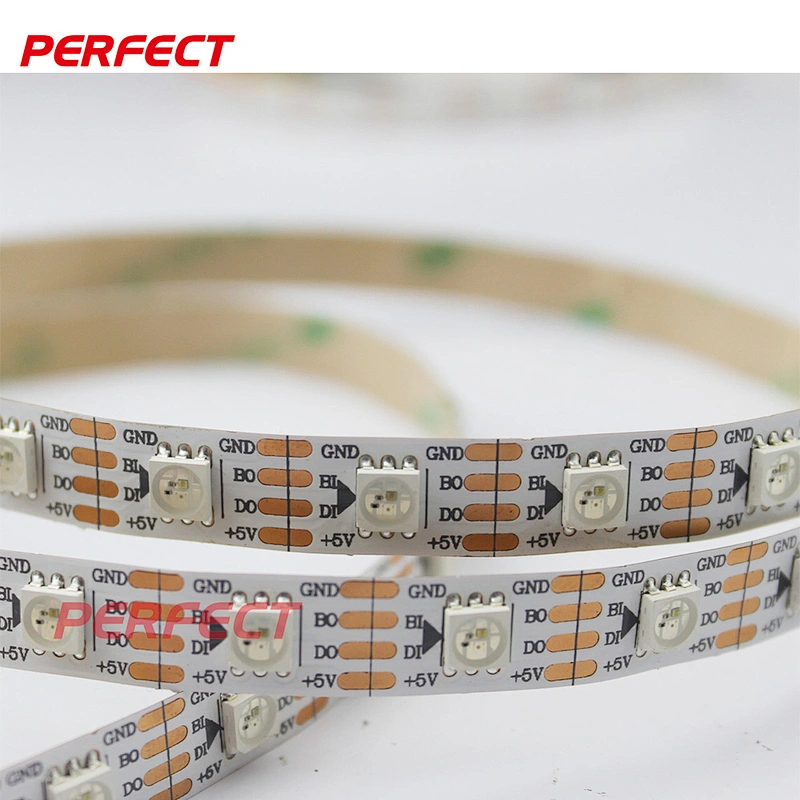 Waterproof WS2811 WS2812b WS2813 Addressable SMD 5050 RGB 5V 12V 24V Led Strip