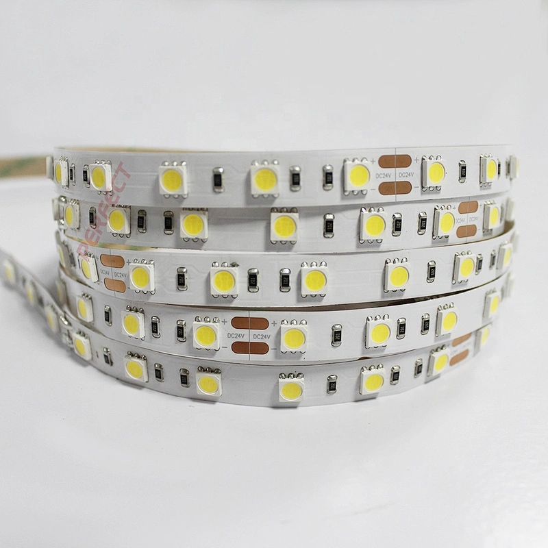 red blue 660nm 455nm 5050 led strip lights for Hydroponics Seedlings and veg grow IP65 waterproof