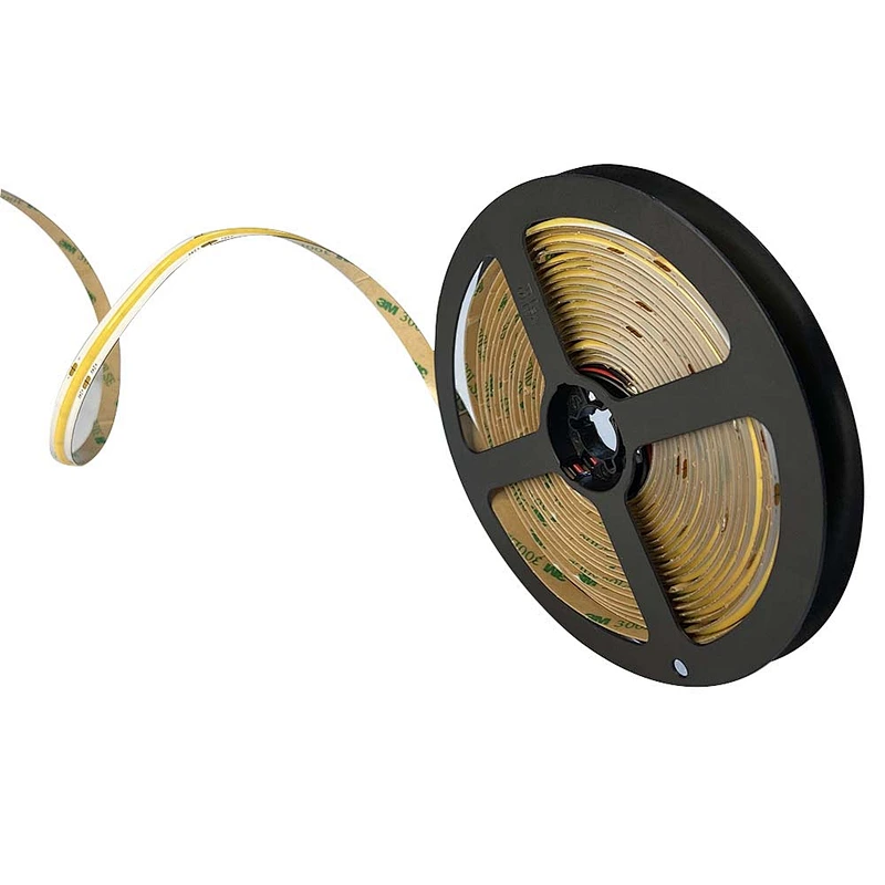 cob led strip  2700K 24VDC 378leds/m dimmable white led light strip flip chip fcob led strip