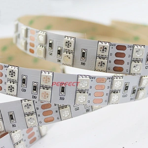 High Power 28.8W/M Double Row SMD 5050 RGB 120LEDS per meter 50mm Cuttable LED Strip