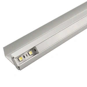 ZL-3718 cabinet mounted installation for wardrobe led aluminium profile with high quality opal diffuser
