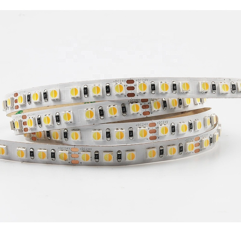 Hot sale Bi-color smd 3838 NW+CW 2in1 flexible cct adjustable led strip light