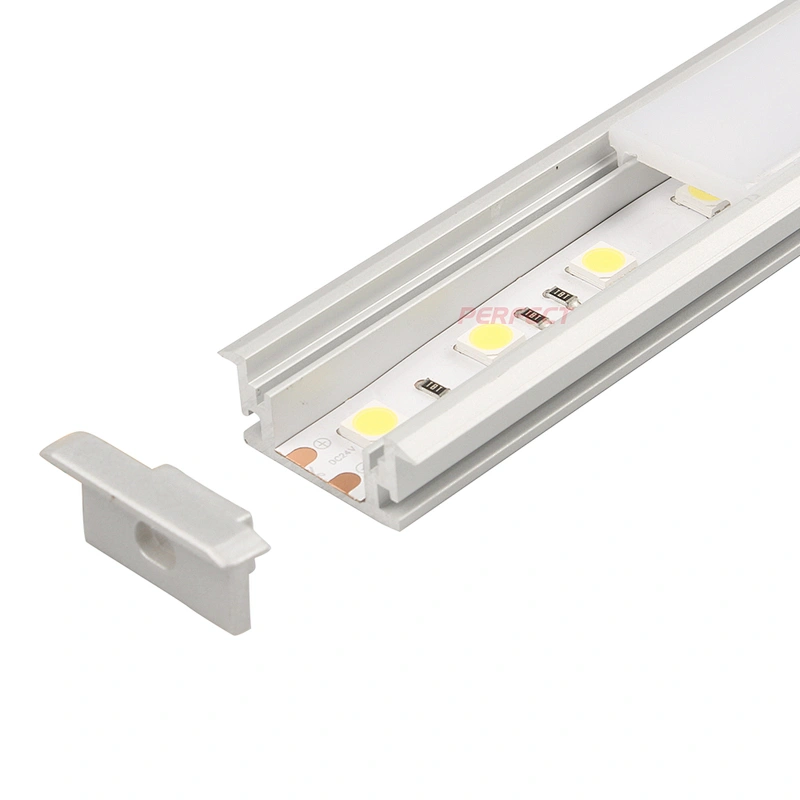 3m waterproof underground floor recessed led aluminum profile for led stripe