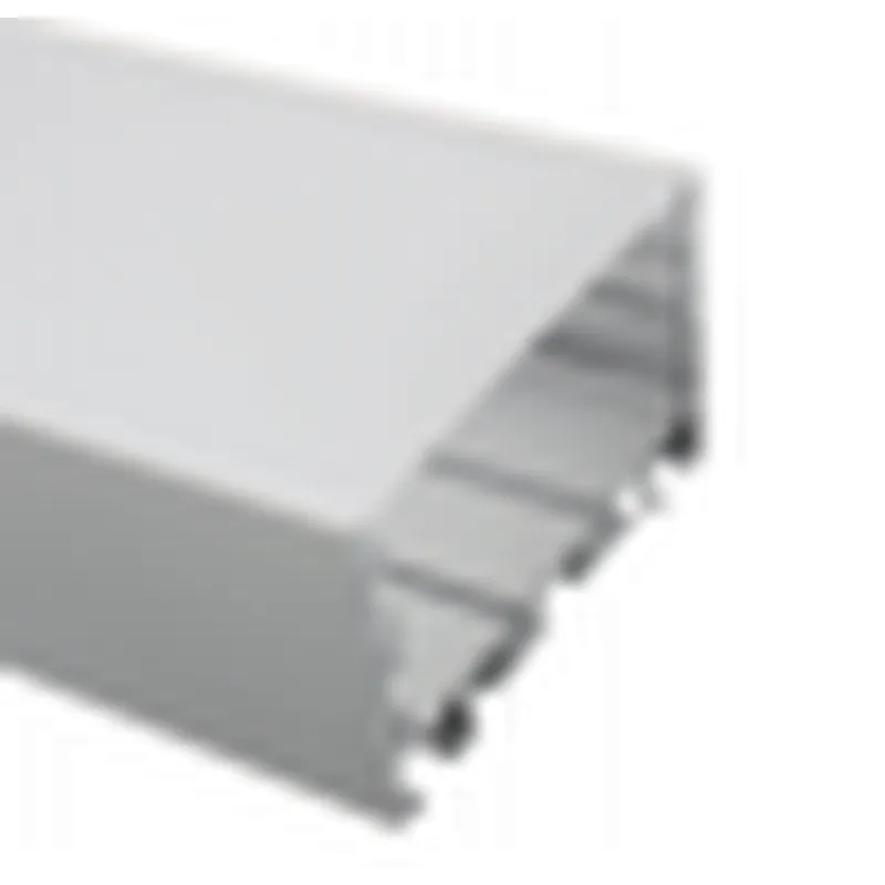 Led light extruded aluminum channel opal diffuser PC cover aluminium profile for LED strip