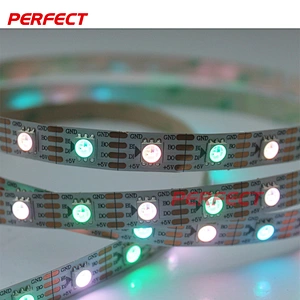 Waterproof WS2811 WS2812b WS2813 Addressable SMD 5050 RGB 5V 12V 24V Led Strip
