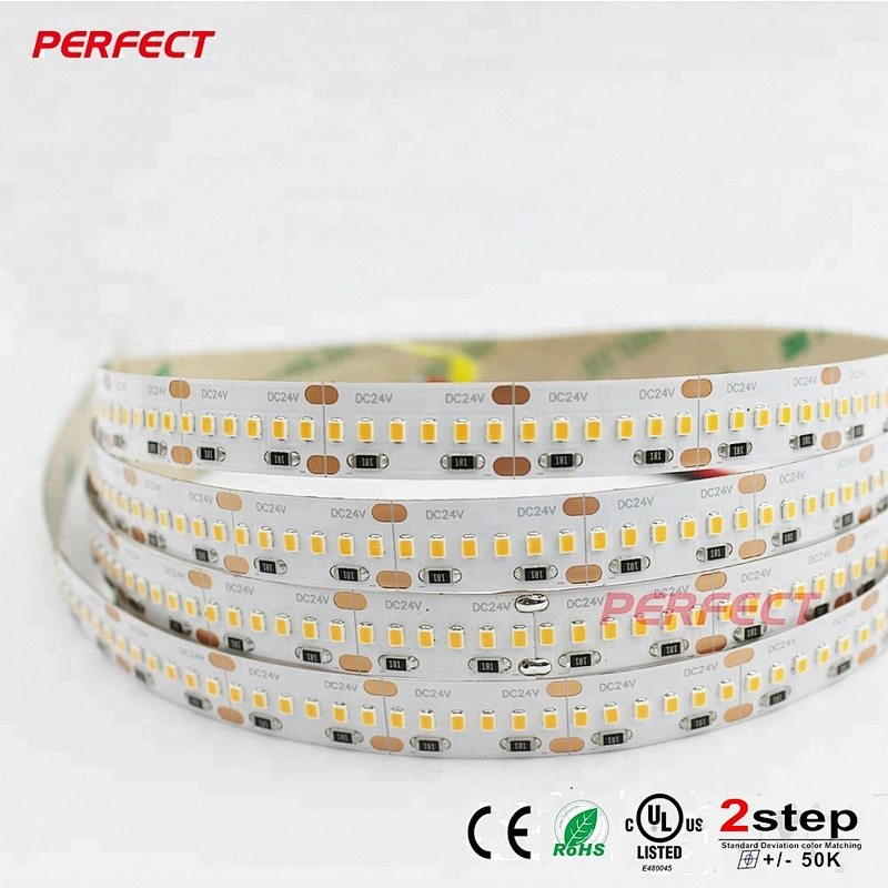 High density 300leds/m dc 24v smd 2216 cri 90 led flexible backlights strip