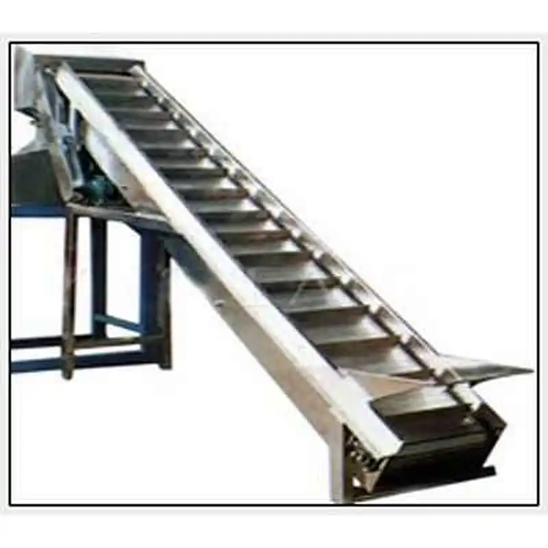 Electric durable stainless steel single bucket elevator Best selling single bucket elevator