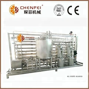 high quality SS304 juice and jam uht sterilization machine
