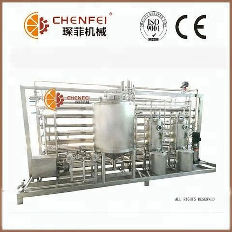 high quality SS304 juice and jam uht sterilization machine