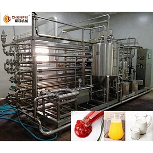 Pineapple/Apple/Orange/Tomato Processing UHT Sterilizer Machine Tube in Tube Sterilizer
