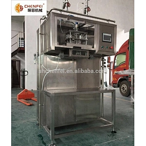 fruit juice single head syrup aseptic bag milk carton filling machine