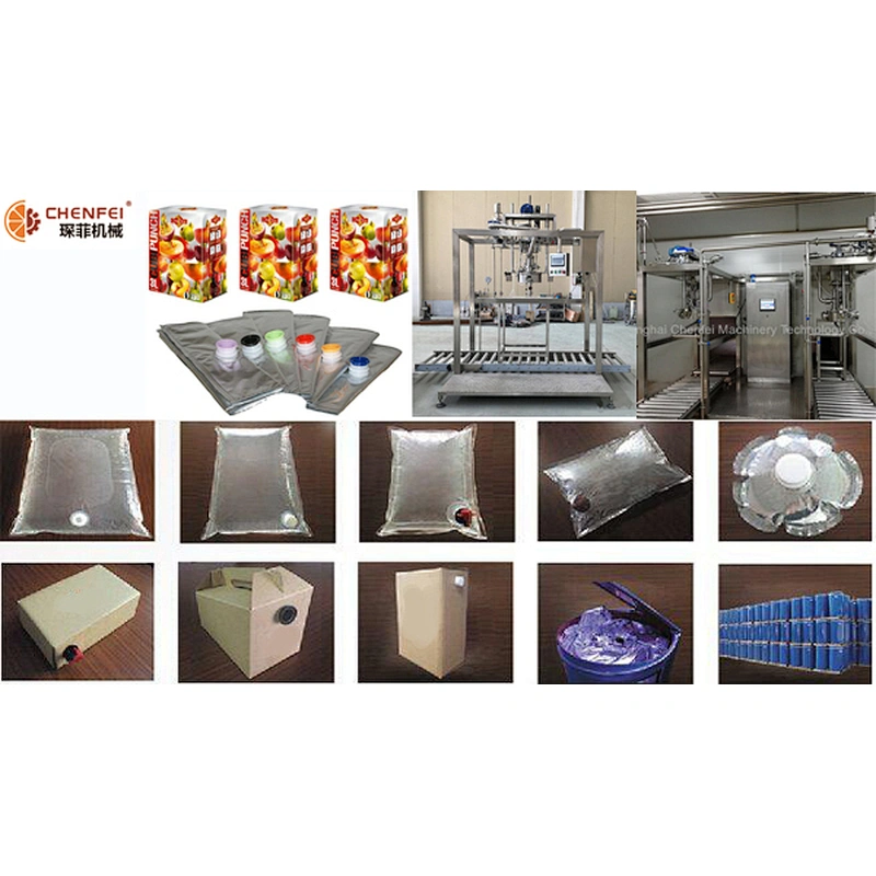 SS304 aseptic bag in box juice and jam BIB filling machine