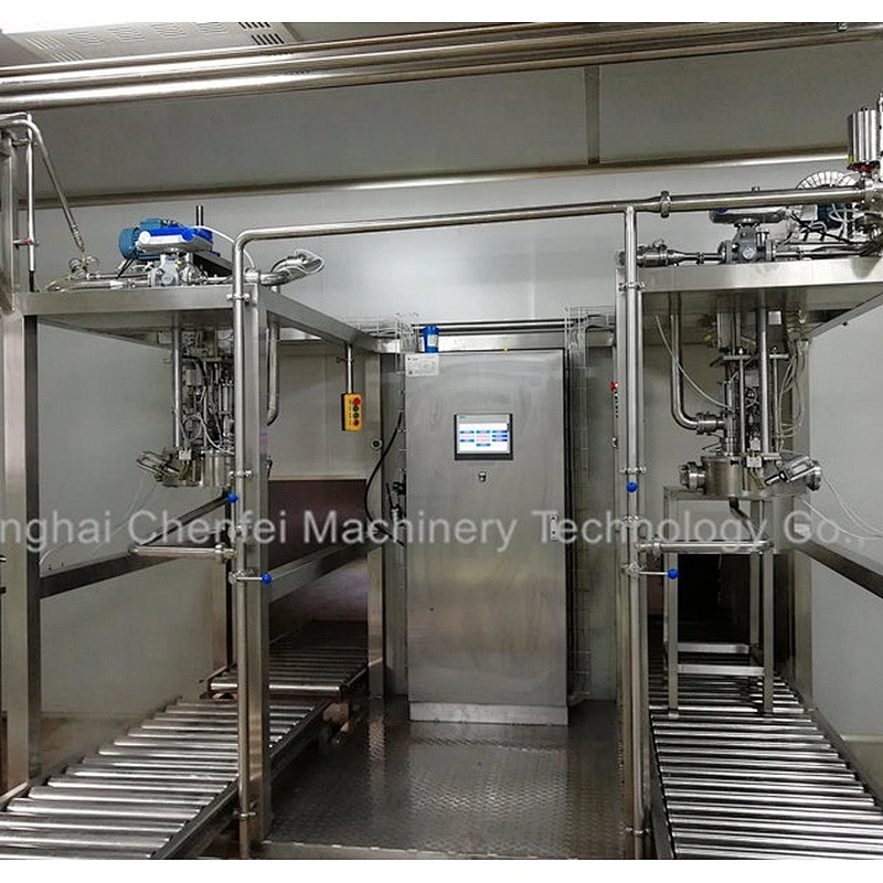 SS304 juice and jam double head aseptic filling machine