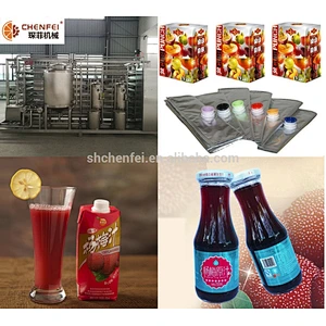 automatic turnkey small fruit and vegetable waxberry juice production line