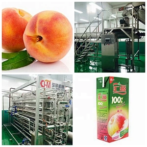 Fruit juice processing plant