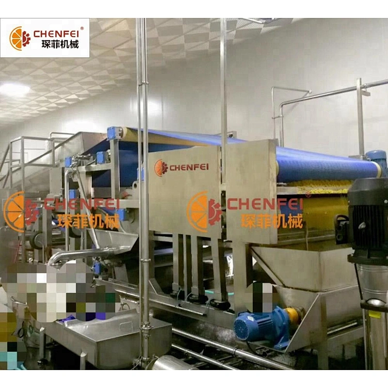 Safe and reliable belt press with cheap price for food processing line