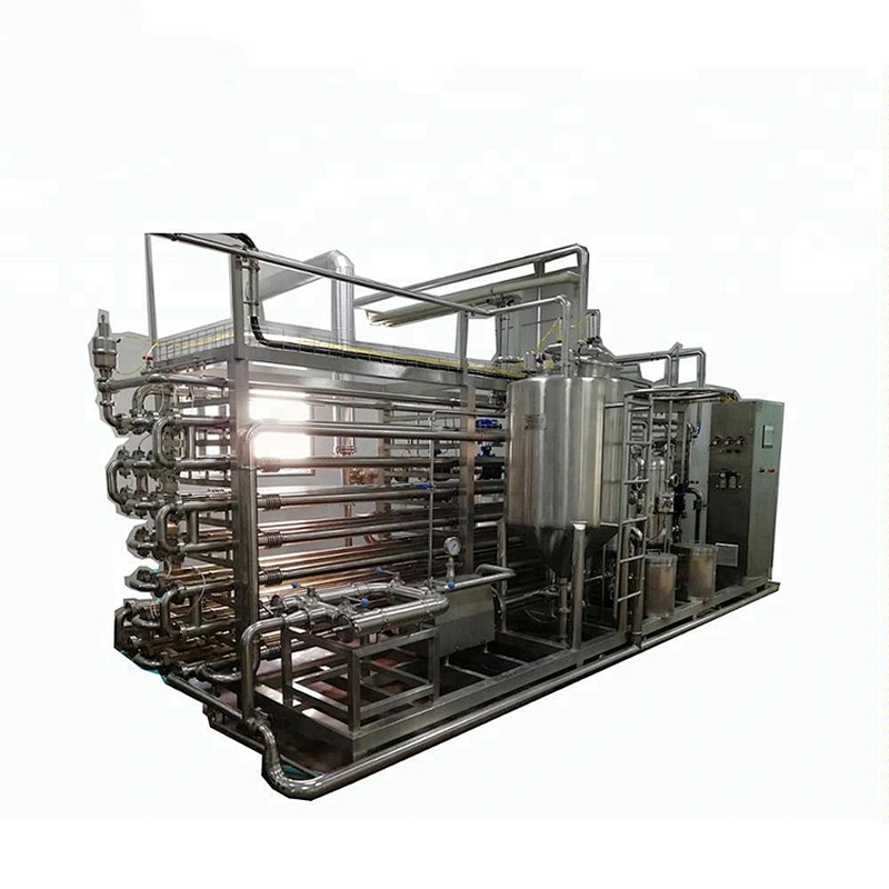 fruit processing parallel tubular sterilizer milk plant pasteurizing equipment medicine pharmacy industry sterilizer