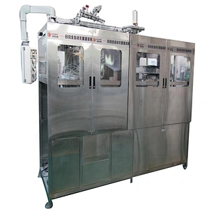liquid filling and dosing machine / automatic bottle production line