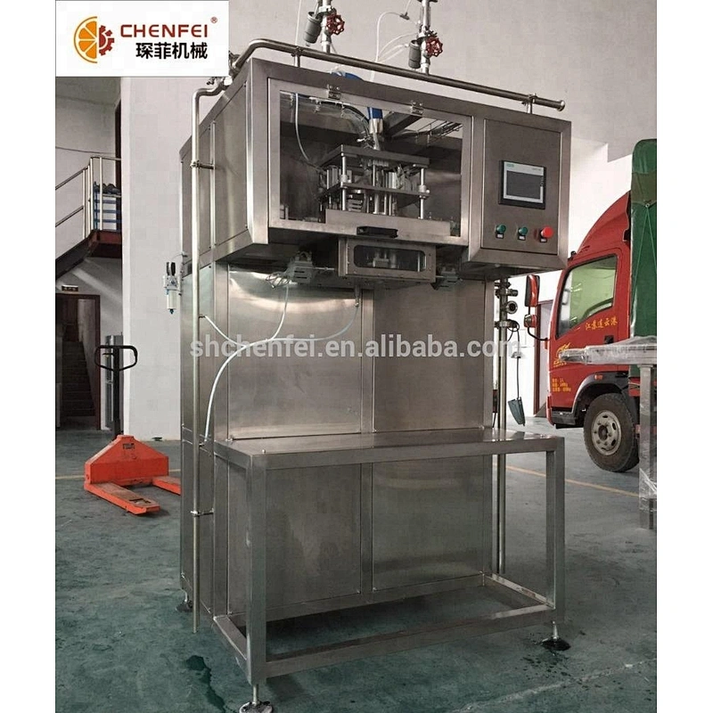 SS304 automatic BIB aseptic juice and jam bag in box filling machine
