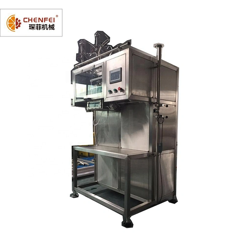 Automatic juice and jam BIB liquid single head small juice filling machine
