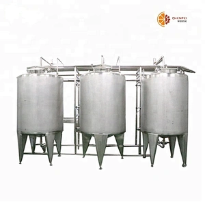 SS304 juice and jam wine buffer blending buffer fermentation storage tank