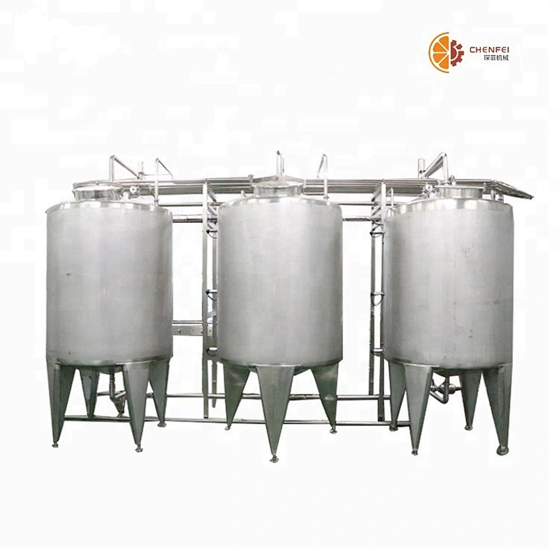 SS304 juice and jam wine buffer blending buffer fermentation storage tank