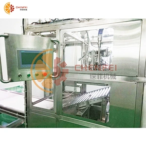 Automatic aseptic fresh milk beverage bib filling machine