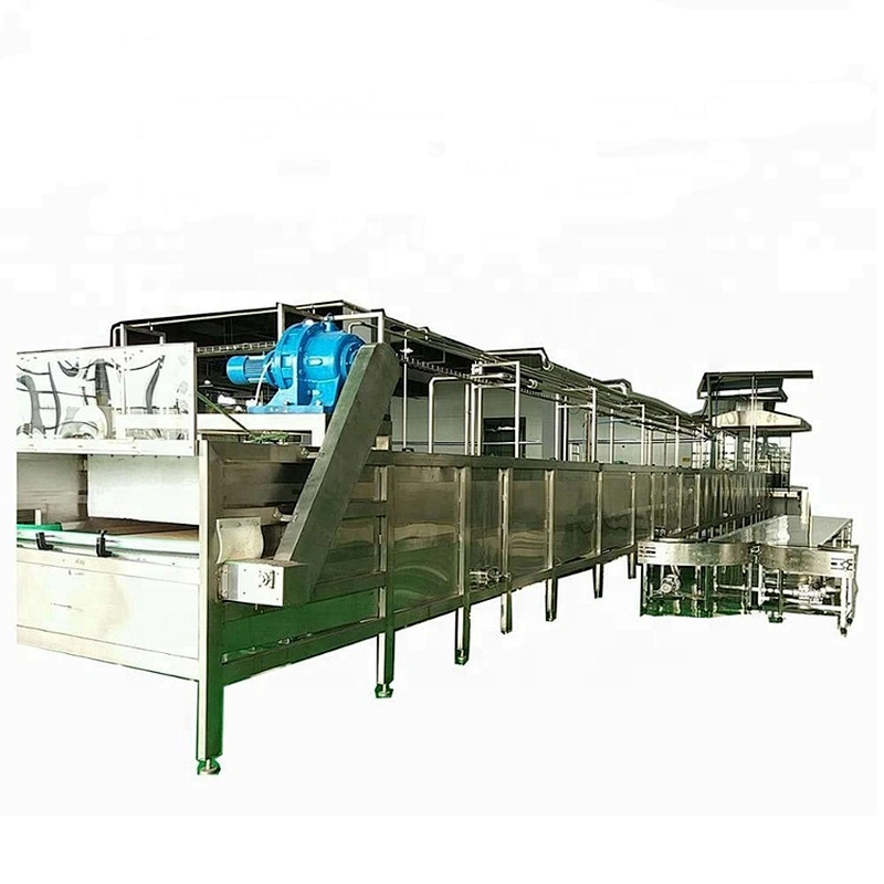 Sterilizing machine for jars juice and jam tube in tube sterilizer