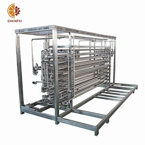 SS304 Automatic tube juice jam sterilizing sterilization machine