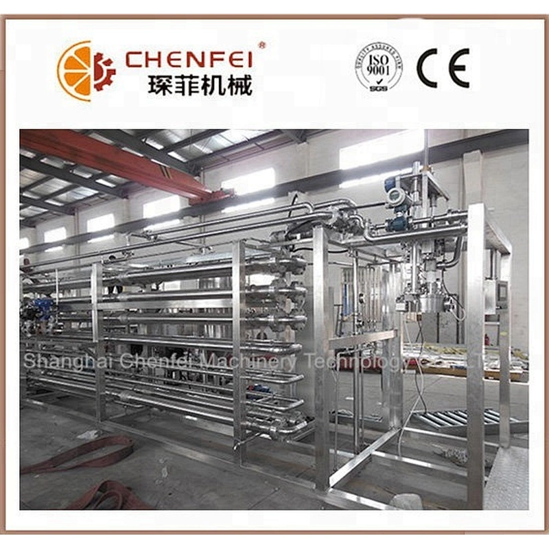 high temperature tube in tube uht sterilization machine