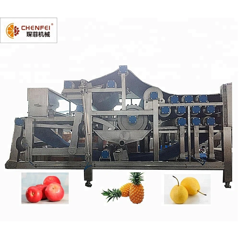 Wide application belt press with factory price for food processing line