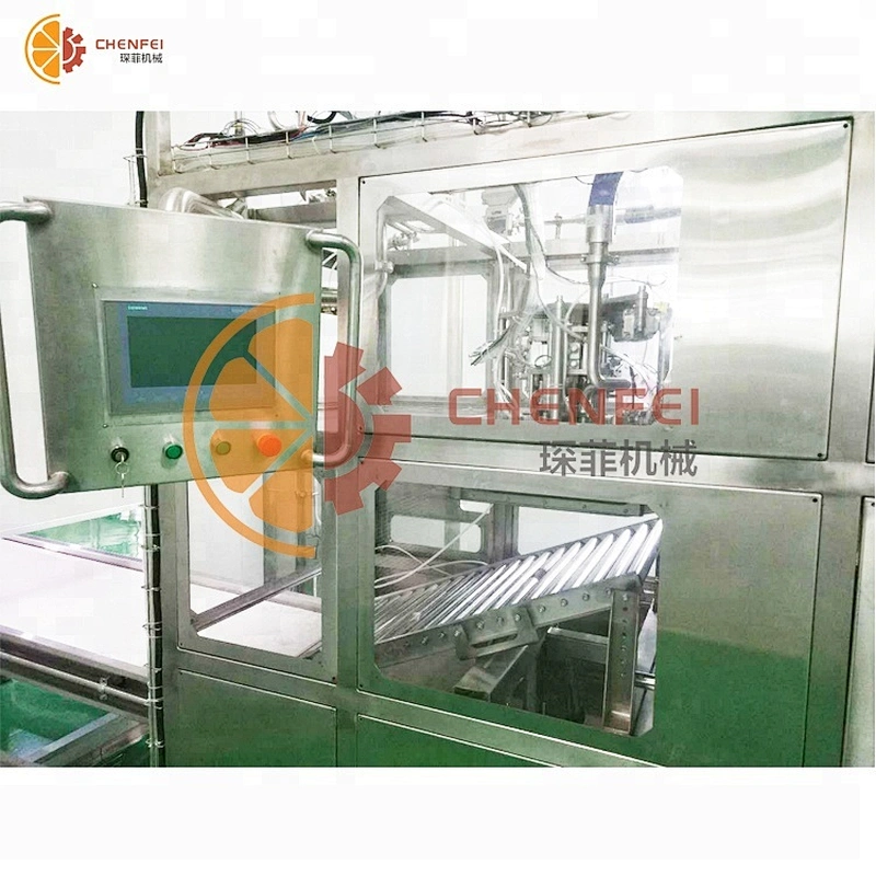 Sterile milk automatic  bag in box filling and tea beveager equipment in Kunshan factory