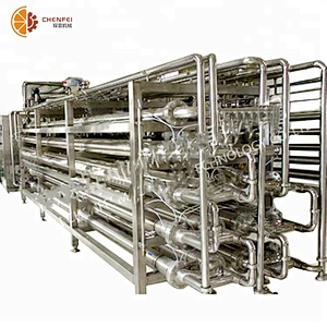 uht tubular sterilizer ultra high temperature  pasteurization sterilization machine