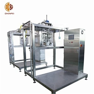 Double Head Aseptic Bottle Glass Jar Filling Machine Milk Ice Cream Bag Filling Machine