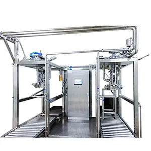 Semi-Automatic Industrial Twin Head Aseptic Jam Juice Sauce Packing and Filling Machine for Fruit and Vegetable Processing