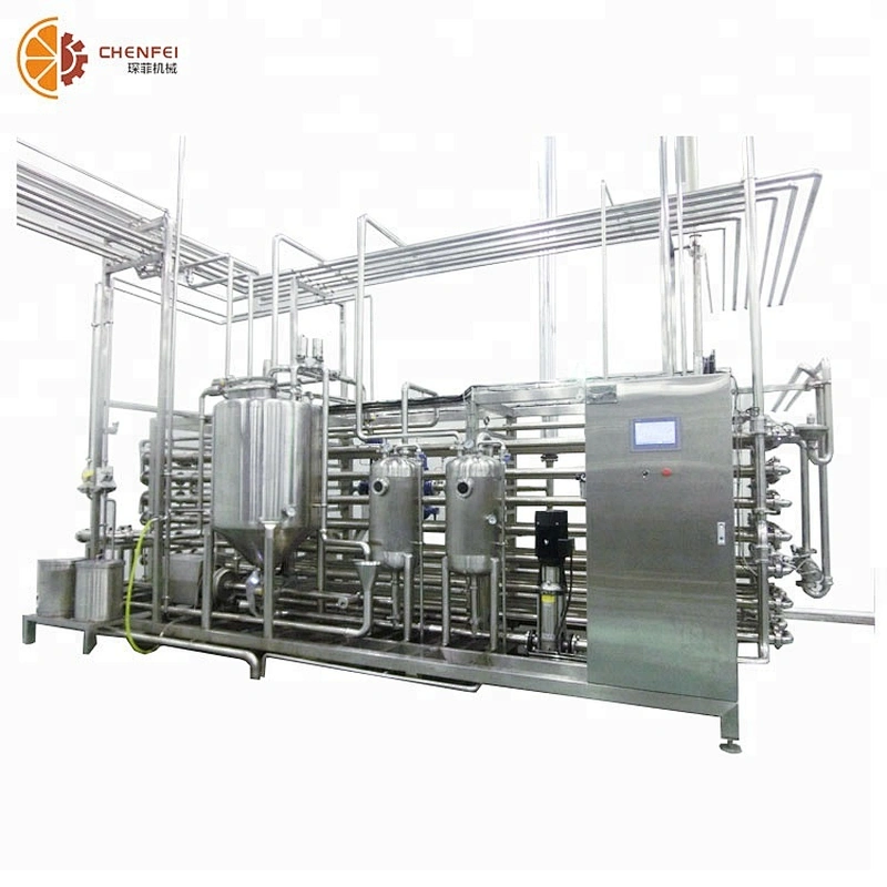 Fresh milk tube sterilizer milk pasteurization plant milk pasteurization machine