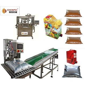 Automatic aseptic double head juice and jam aseptic BIB filling machine