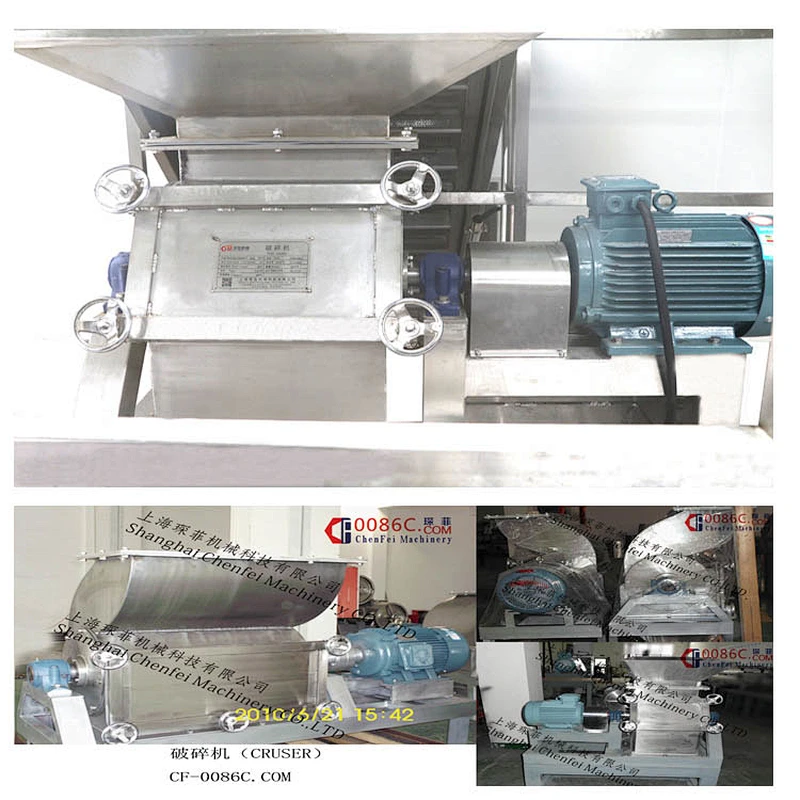 Foreign trade export hammer crusher for food processing line
