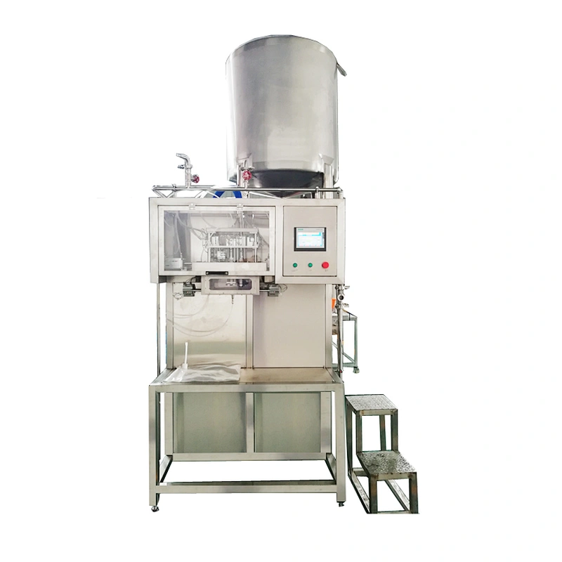 automatic aseptic juice jam BIB  liquid beverage filling machine