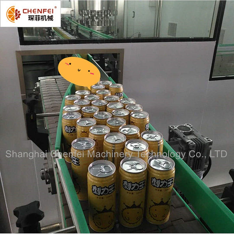 turnkey zip top can filling fruit juice production processing line